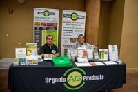 Fertilizer vendors at Organic Fertilizer Association of California event